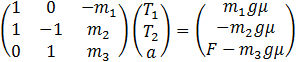 Friction example 1