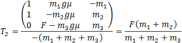 Friction example 1
