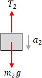 Free body diagram m2