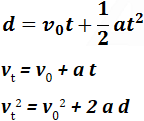 Derivation of acceleration equations - example 2