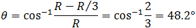 Separation velocity