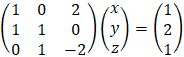 (■(2&-1&1@1&2&3@3&1&4))