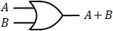 OR gate symbole
