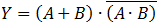 X = (NOT A AND B) AND NOT A