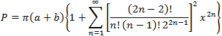 Perimeter of an ellipse
