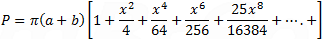 Perimeter of an ellipse