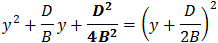 Ellipse power order equation