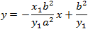 Tangent line equation