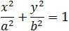 Ellipse equation (1)