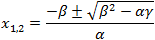 Y intersection points
