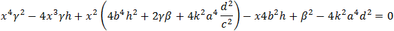 Value of y