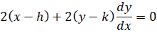 2x+2y dy/dx+3-4 dy/dx=0