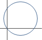 Circle passing through the origin