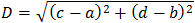 Distance circles centers