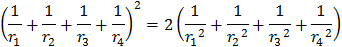 Descartes' theorem