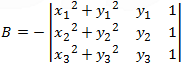 Circle equation B