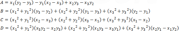 Circle equation