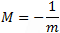 Slope of perpendicular line