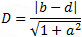 Distance between this parallel lines
