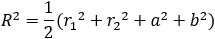 Spherical segment radius