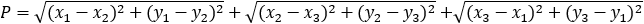 Triangle perimeter