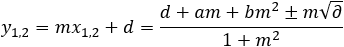 Solving for y