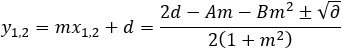 Solving for y