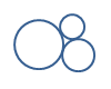 Three tangent circles